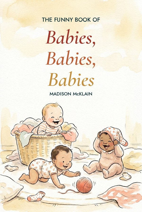 The Funny Book of Babies, Babies, Babies, book cover